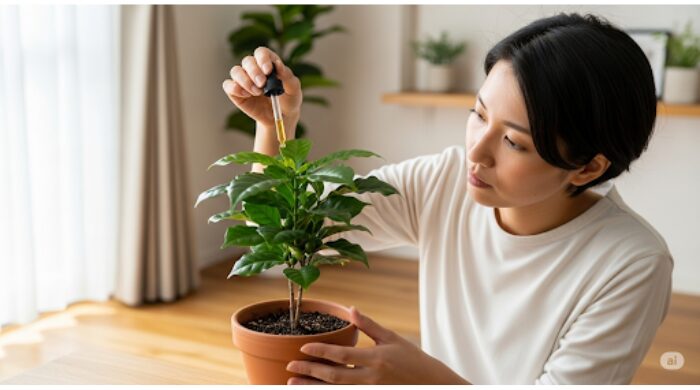 コーヒーの木育て方 葉が枯れる