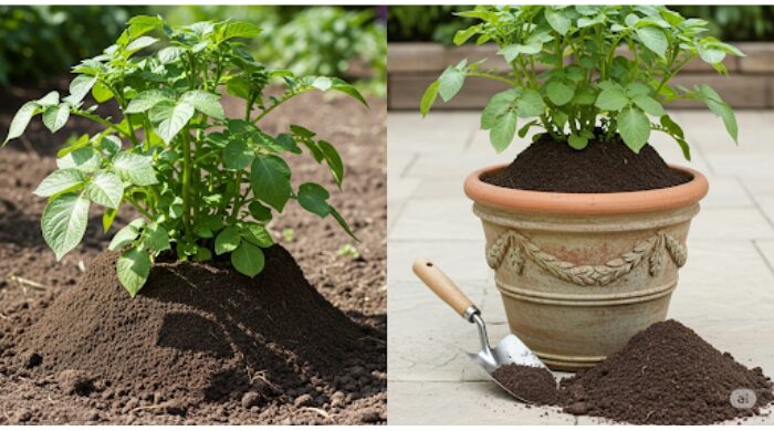 秋ジャガイモの植え付け時期が遅い
