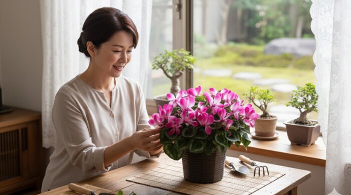 シクラメン 茎がふにゃふにゃ