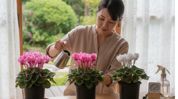 シクラメン 茎がふにゃふにゃ