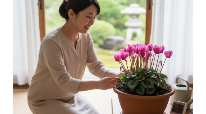 シクラメン 茎がふにゃふにゃ