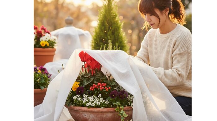 シクラメンの寄せ植え