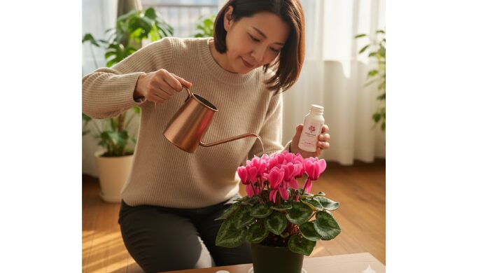 シクラメン 育て方 しおれる