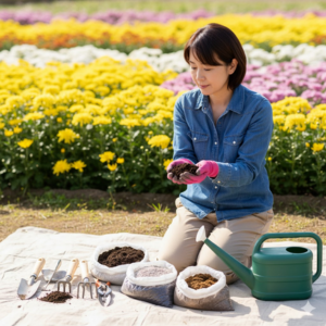 菊の育て方 地植え