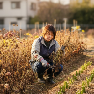菊の育て方 地植え
