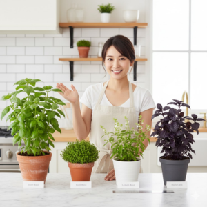 バジル 育て方 室内