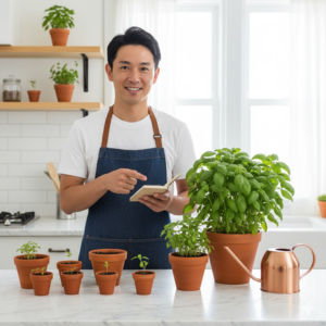 バジル 育て方 室内