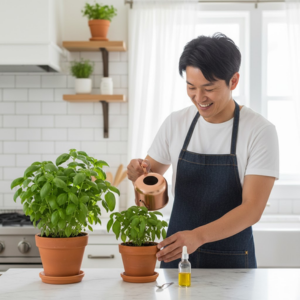 バジル 育て方 室内