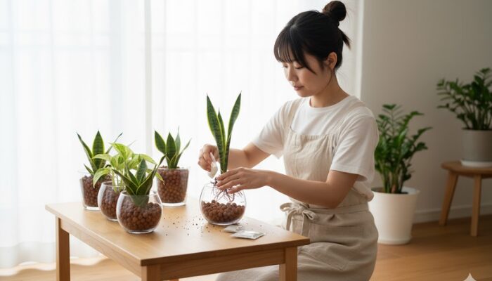 サンスベリア 育て方 100均