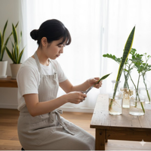 サンスベリア 育て方 100均