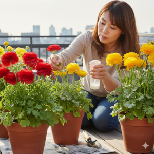ラナンキュラス 育て方 植えっぱなし
