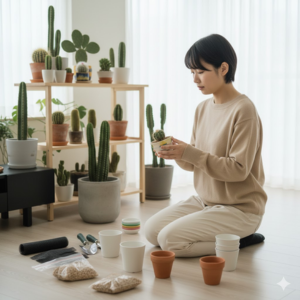 サボテン育て方 初心者 室内