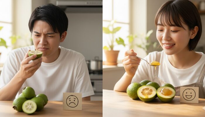 フェイジョア まずい