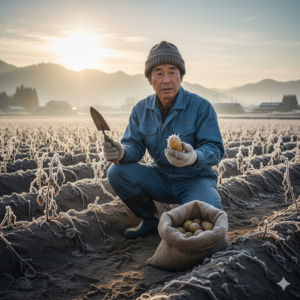 秋ジャガイモ 収穫時期