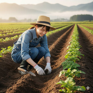 秋ジャガイモ 収穫時期