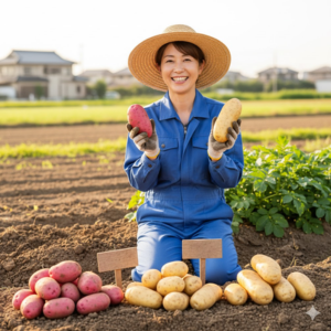 秋ジャガイモ 収穫時期