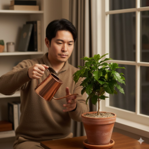 コーヒーの木 育て方 難易度