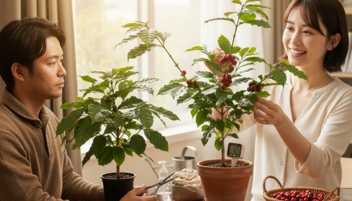 コーヒーの木 育て方 難易度