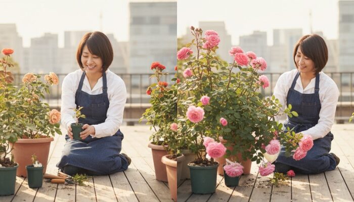 薔薇の育て方 鉢