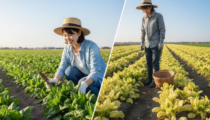 ほうれん草 間引きしない