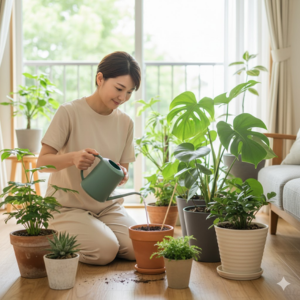 観葉植物 水やり 頻度