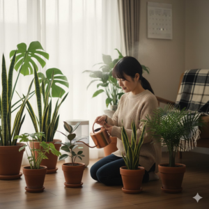 観葉植物 水やり 頻度