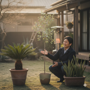 ほったらかし 観葉植物 屋外