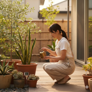 ほったらかし 観葉植物 屋外