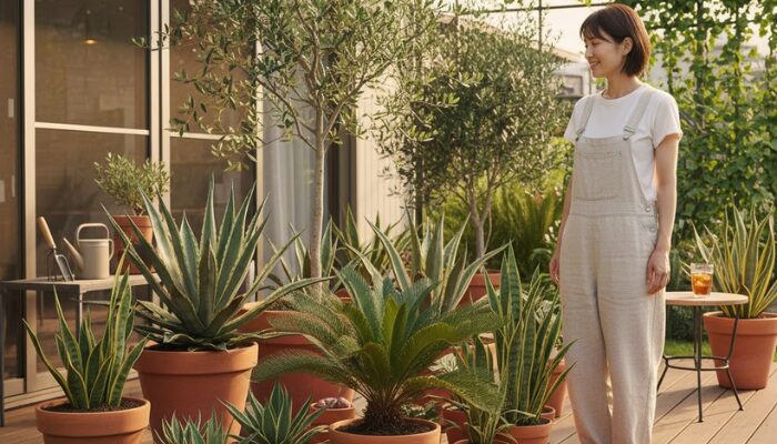 ほったらかし 観葉植物 屋外