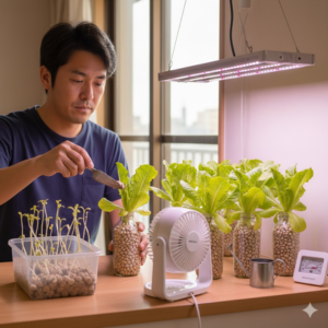 サニーレタス 水耕栽培