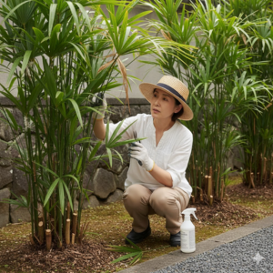 シュロチク 地植え