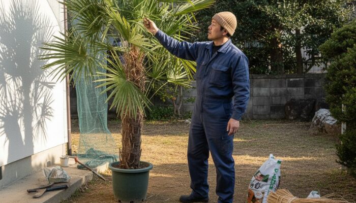 シュロチク 地植え