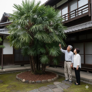 シュロチク 地植え