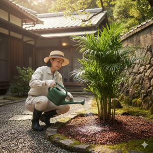 シュロチク 地植え