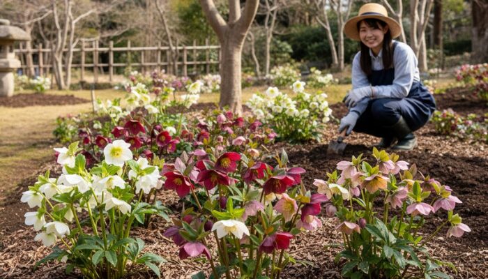 クリスマス ローズ 地植え