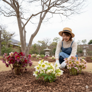 クリスマス ローズ 地植え