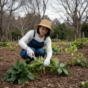クリスマス ローズ 地植え