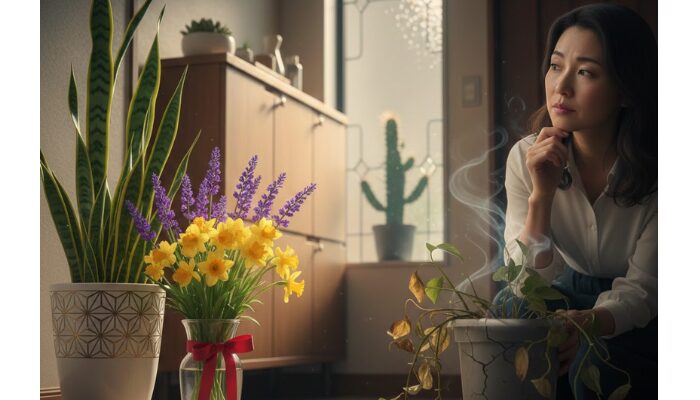 玄関に置いてはいけない観葉植物