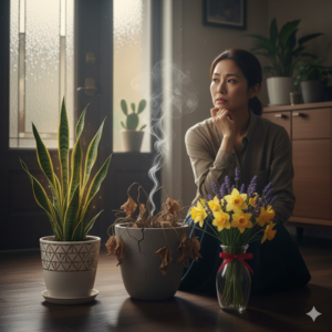 玄関に置いてはいけない観葉植物