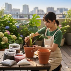 観葉植物の植え替え時期