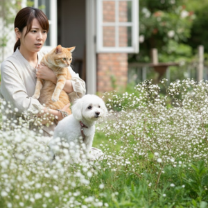 かすみ草 庭に植えてはいけない
