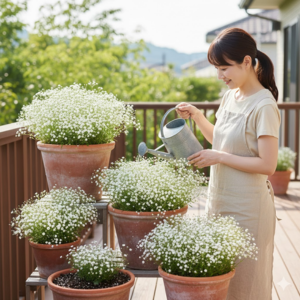 かすみ草 庭に植えてはいけない