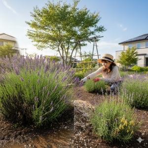 ラベンダー 地植え注意