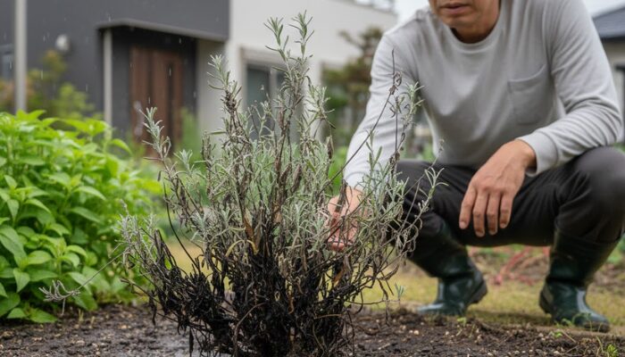 ラベンダー 地植え注意