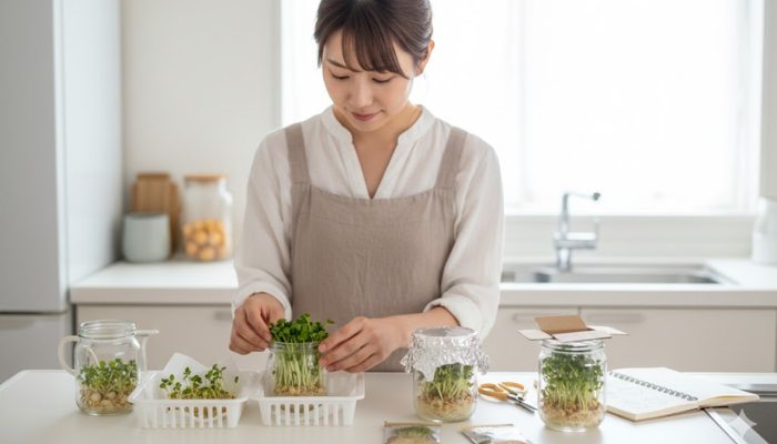 かいわれ大根 育て方