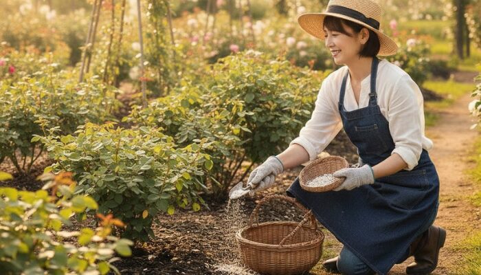 ばらの肥料 時期