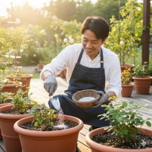 ばらの肥料 時期