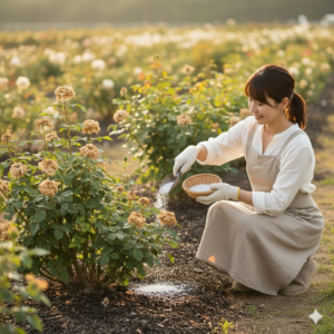 ばらの肥料 時期