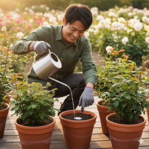 ばらの肥料 時期