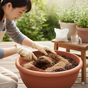 トマトの土作り